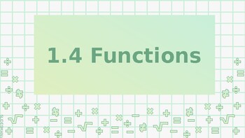 Preview of Function & Variables PowerPoint
