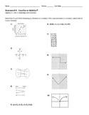 Function or Relation Homework