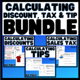Functional Academics - Calculating Discounts, Tax & Tips -