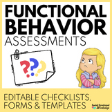 Functional Behavior Assessment (FBA) Bundle for Individual