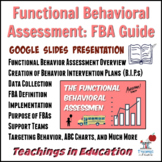 Functional Behavioral Assessment (FBA) Presentation