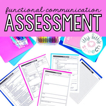 Preview of Functional Communication Assessment | Language Evaluation for Speech Therapy