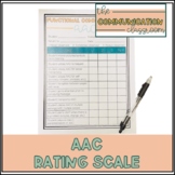 Functional Communication Rating Scale - AAC