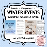 Functional Comprehension: Winter Events, Flyers, and Invitations