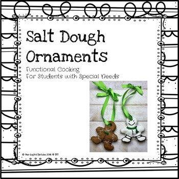 Preview of Functional Cooking Salt Dough Ornaments Visual Recipe