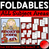 Foldables - Graphic Organizers: Flap Books & Elementary Wo