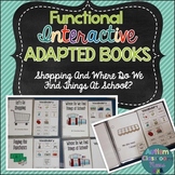 Functional Interactive Adapted Books: Shopping & School (S