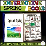 Spring Interactive Books - Vocabulary Practice for Early C