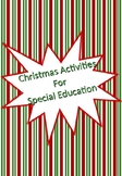 Functional Learning Christmas Activities-Mod/Severe Specia