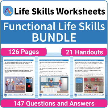 Preview of Functional Life Skills Bundle for Middle and High School Special Education