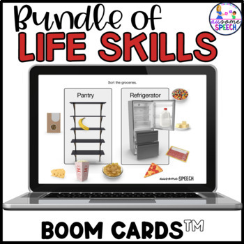 Preview of Functional Life Skills Bundle: Problem Solving, Sequencing, Hygiene