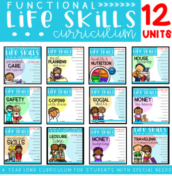 Preview of Functional Life Skills Curriculum BUNDLE  {for students with special needs}
