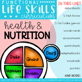 Functional Life Skills Curriculum {Health & Nutrition}