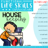 Functional Life Skills Curriculum {Housekeeping} Printable