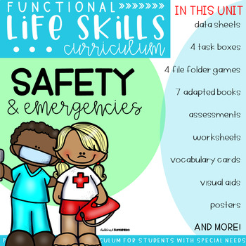 Preview of Functional Life Skills Curriculum {Safety & Emergencies}