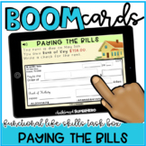 Functional Life Skills: Paying The Bills BOOM CARDS {dista