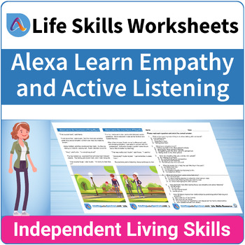 Preview of Executive Functioning Skill Short Story - Alexa Learns the Importance of Empathy