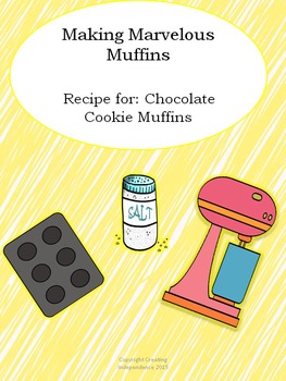 Preview of Functional Literacy Muffin Recipe