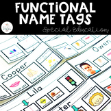 Name Tags | Behavior Visuals | Special Education