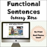 Functional Phrases/Sentences - Grocery Store - Life Skills