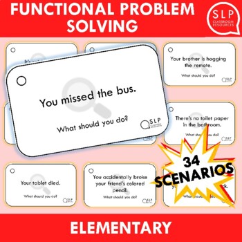 Preview of Functional Problem Solving for Elementary and Life skills
