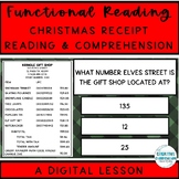 Functional Reading Christmas Shopping Receipt Reading & Co