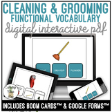 Cleaning & Grooming Supplies Vocabulary Digital Activity