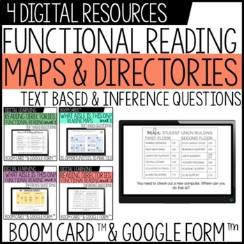 Preview of Functional Reading Digital Activity BUNDLE