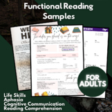 Functional Reading for Adults: Receipts, Invoices, Booking