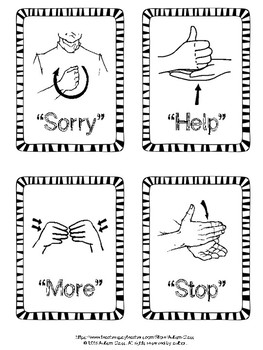 250 sign language Communication pictures cards R4 Support Symbol Flash Cards,Speech Therapy ASD ADHD Icons,Visual AIDS