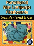 Functional Sign Language Flashcards