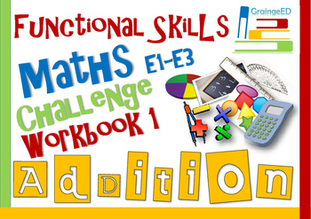 Preview of Functional Skills Maths - Challenge Workbook 1 - Addition
