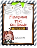 Cold Reads: Functional Text Packet 2