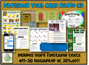 Preview of Functional Text Mega Bundle 2