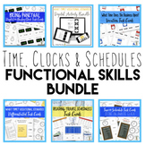 Functional Time, Clocks & Schedules Bundle