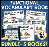 Functional Vocabulary Book Bundle Series One + BOOM Card Version