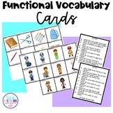 Functional Vocabulary Cards for Speech Therapy