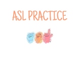 Functional Vocabulary in American Sign Language (ASL) - 20 Slides