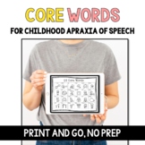 Functional Words & Phrases - Childhood Apraxia of Speech