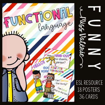 Preview of Functional Language - Poster set and cards