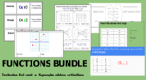 Functions Bundle for Special Education Math