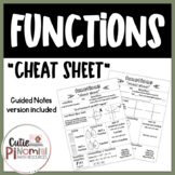 Functions Cheat Sheet