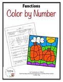Functions Color by Number Activity