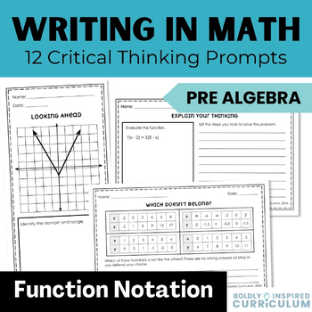 Preview of Functions Exit Tickets for 8th Grade Math - Identifying and Evaluating Functions