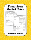 Functions Guided Notes