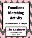 Functions Review Activity - Matching - Algebra 2