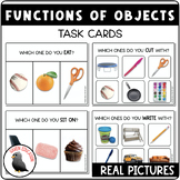 Functions Of Objects Task Cards (Aligned With ABLLS-R C37,