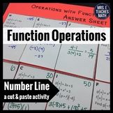 Function Operations Cut and Paste Activity