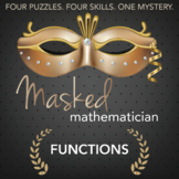 Functions Printable & Digital Review Activity - Masked Mat
