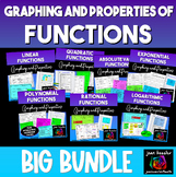 Functions Key Properties, Zeros, and Graphs Bundle